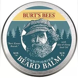 Burt's Bees Conditioning Beard Balm 3 Oz Tin NEW